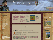 Tablet Screenshot of castle-life.com